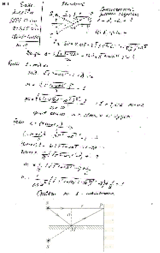  S  (h = 0,6 )     ,     1 ( ).       ,    SP  SMP, -   ,  |SP| = r = 2 , a |SM| = |MP|?
